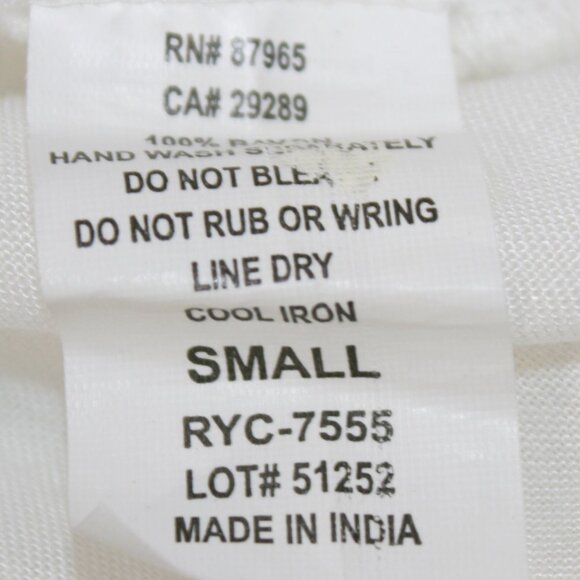 ELAN Romper Shorts Oversized Summer Bell Sleeve Festival Beach Ruffle White SM - Picture 9 of 17